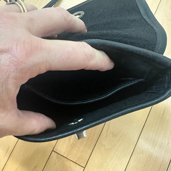 Authentic Vintage COACH Small Turnlock Crossbody Bag Purse - Picture 15 of 16